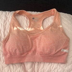 Gymshark Coral Sports Bra